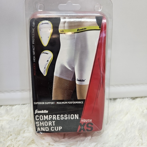 Franklin compression short and cup youth Size-XS (open box, never used) - Picture 1 of 6